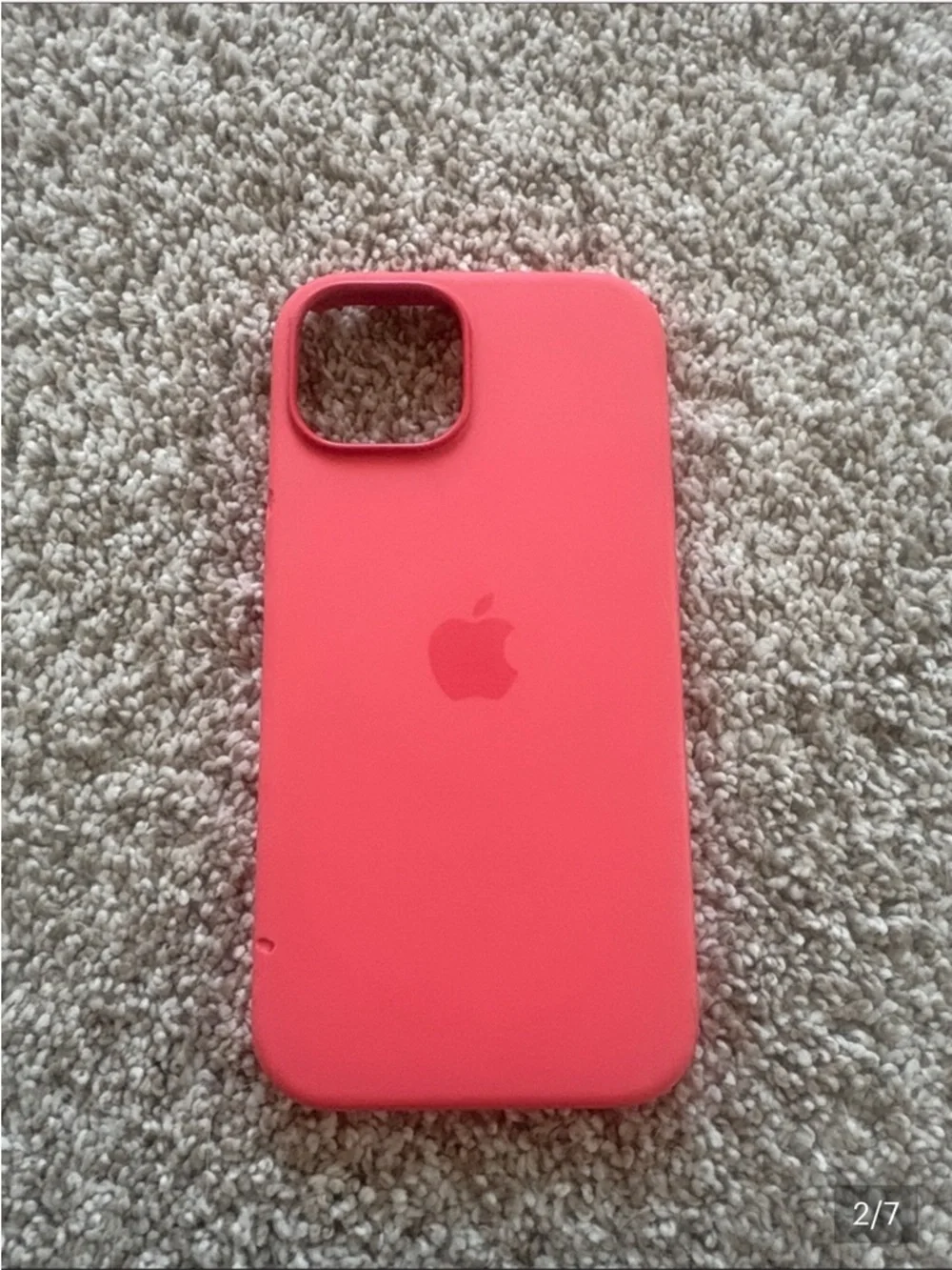 ⭐️Apple iPhone 15 or iPhone 13 Pink Silicone Case with MagSafe